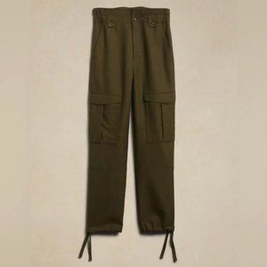 Banana Republic Lido Wool Cargo Pant Size 8L
